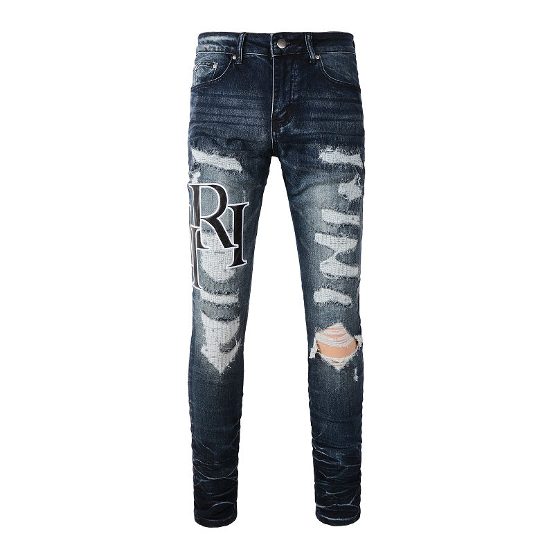 AMRI Patchwork Jeans #1324